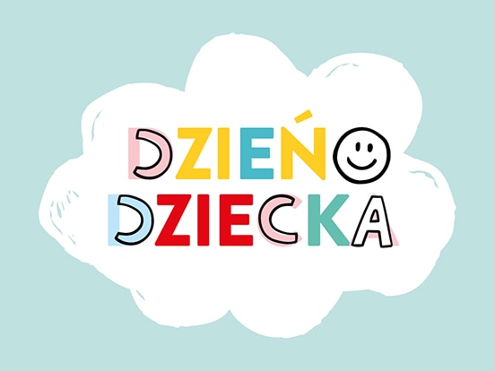 Błękitna kartka z białą chmurką